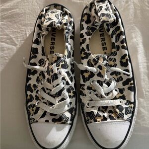Converse Black and White Patterned Sneakers